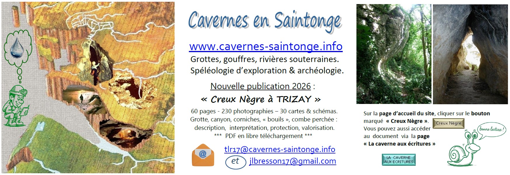 (c) Cavernes en Saintonge